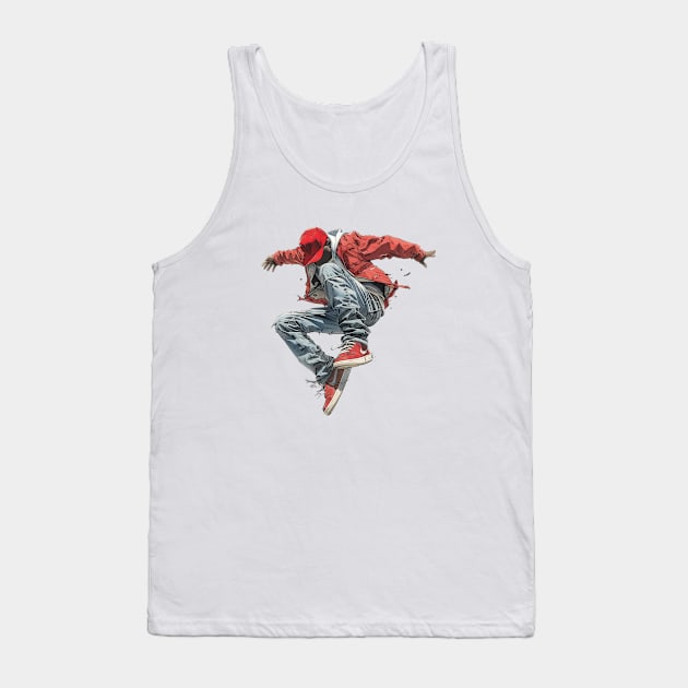 Hip Hop Jam Tank Top by DavidLoblaw